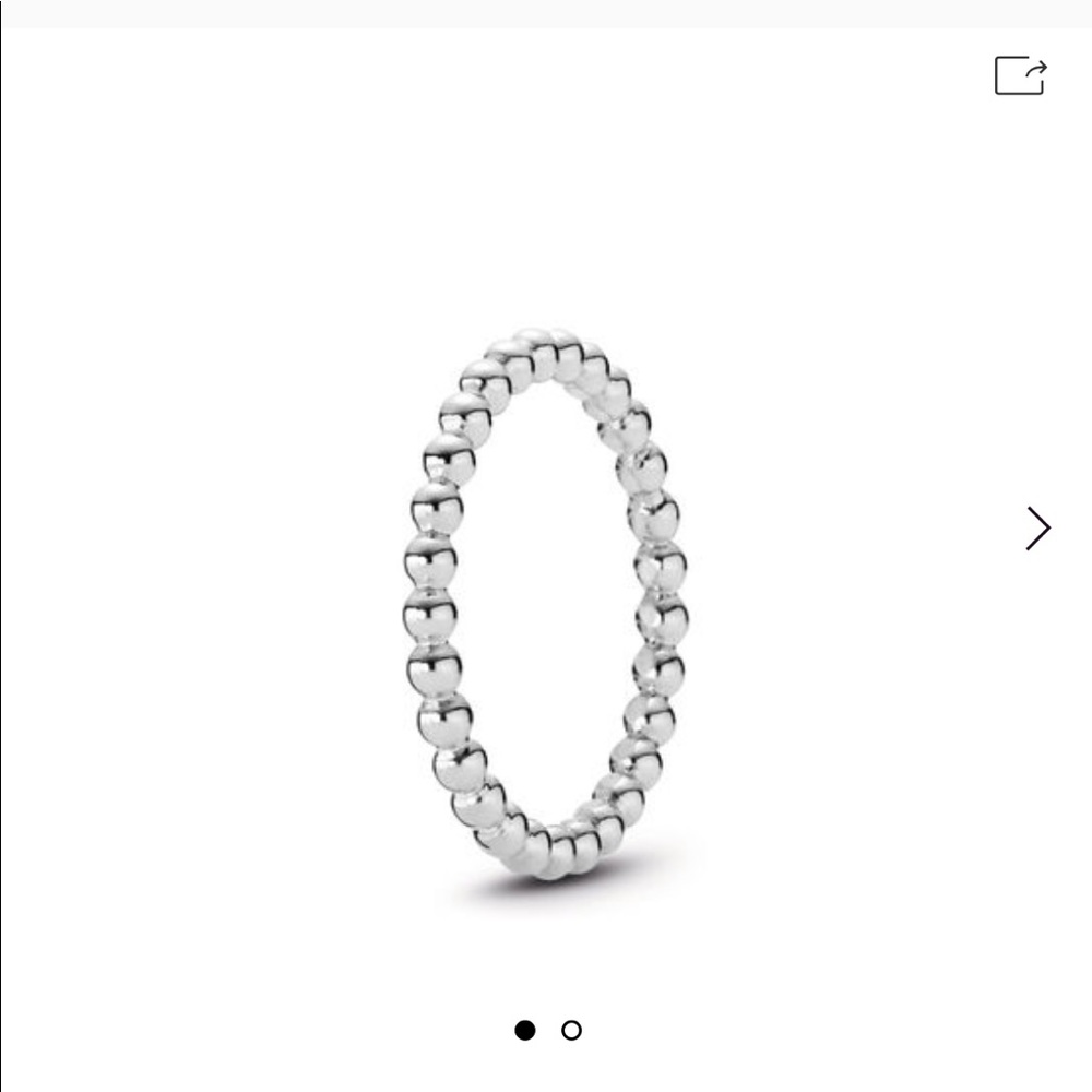 PANDORA eternal clouds stackable band